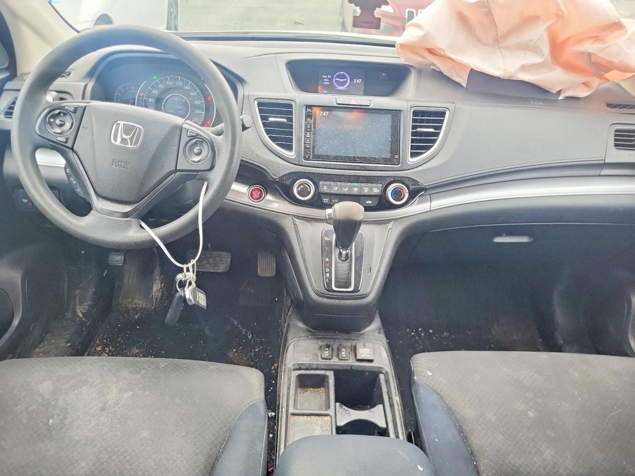 2015 Honda Cr-v Se White vin: 2HKRM4H42FH123420