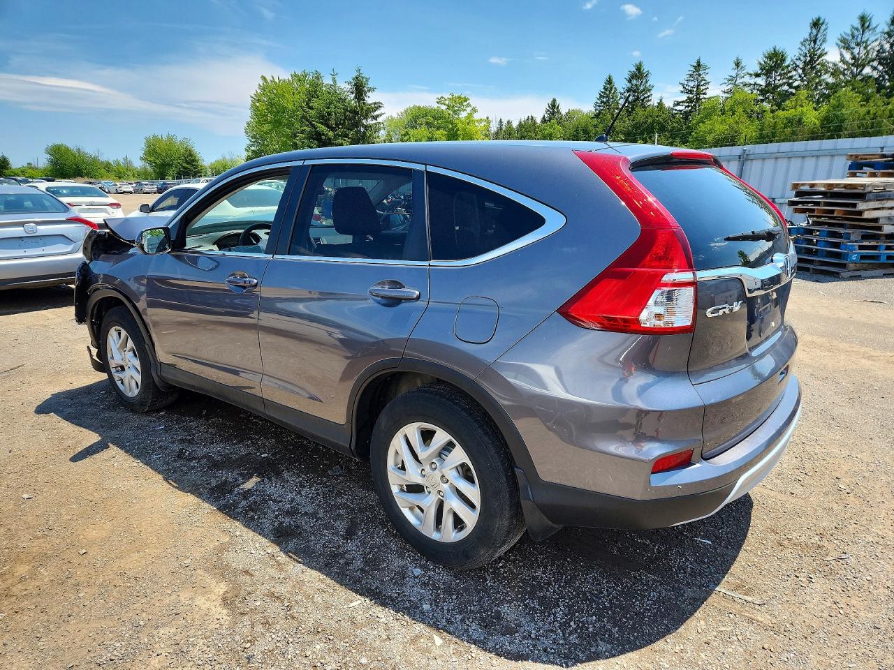 2015 Honda Cr-v Se Gray vin: 2HKRM4H43FH112524