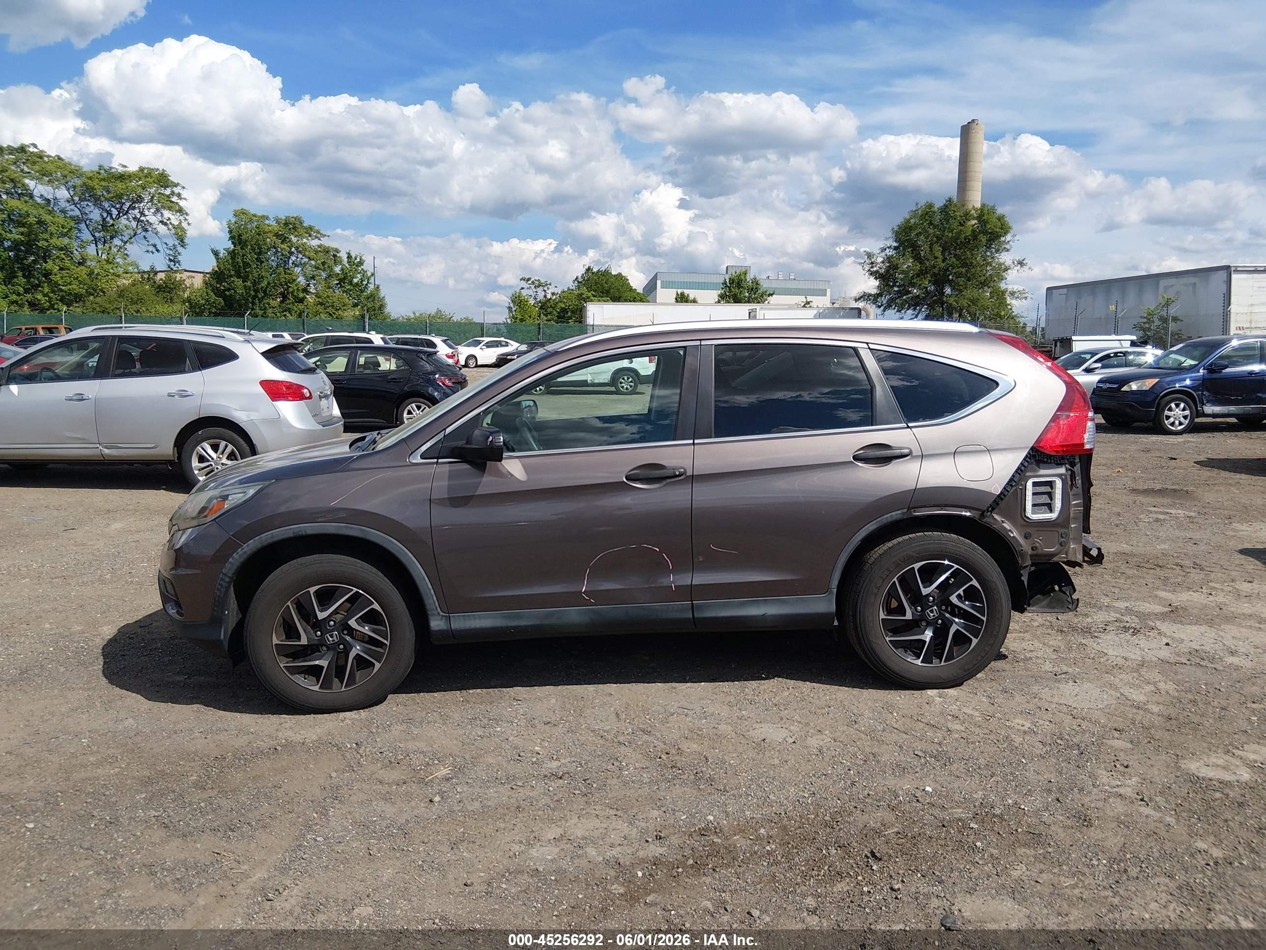 2016 Honda Cr-v Se Dark Brown vin: 2HKRM4H43GH714583