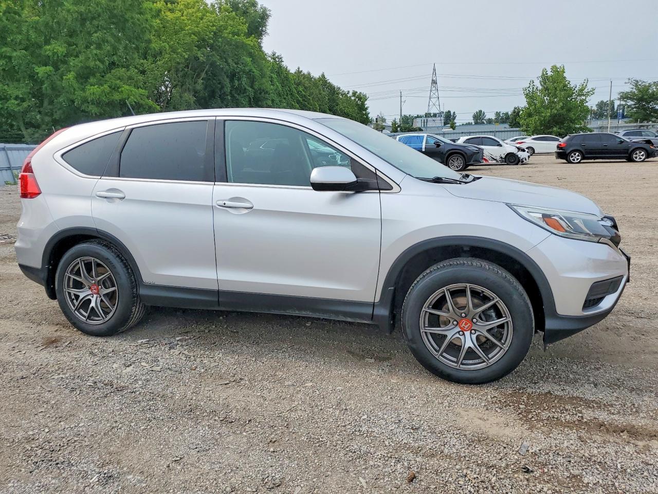 2015 Honda Cr-v Se Silver vin: 2HKRM4H44FH107512