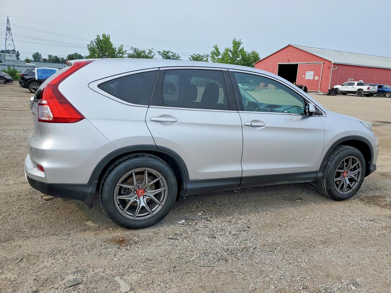 2015 Honda Cr-v Se Silver vin: 2HKRM4H44FH107512