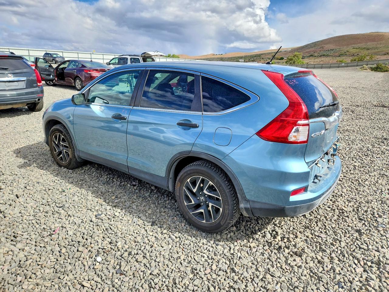 2016 Honda Cr-v Se Teal vin: 2HKRM4H44GH711529