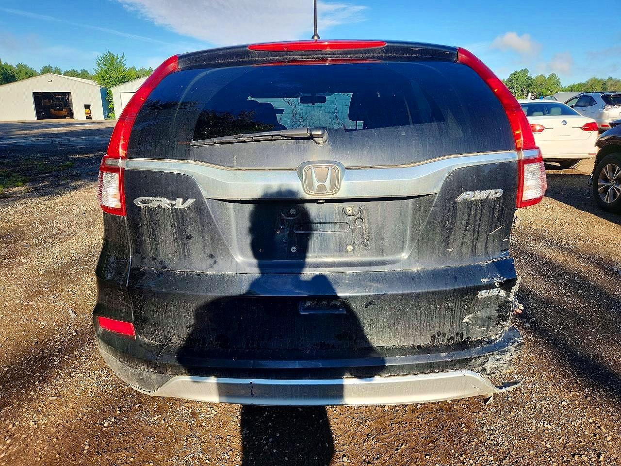 2015 Honda Cr-v Se Black vin: 2HKRM4H45FH111682