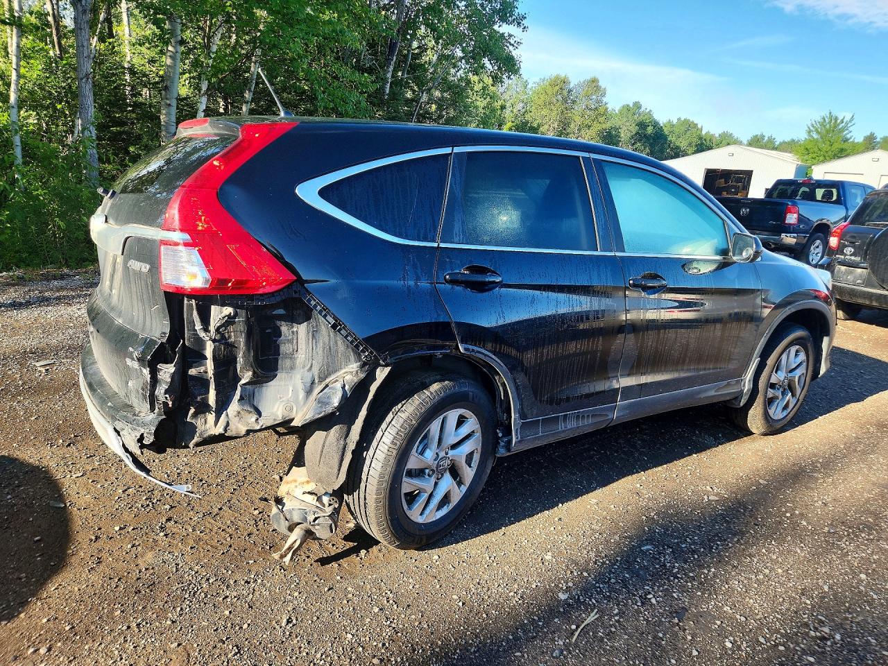 2015 Honda Cr-v Se Black vin: 2HKRM4H45FH111682