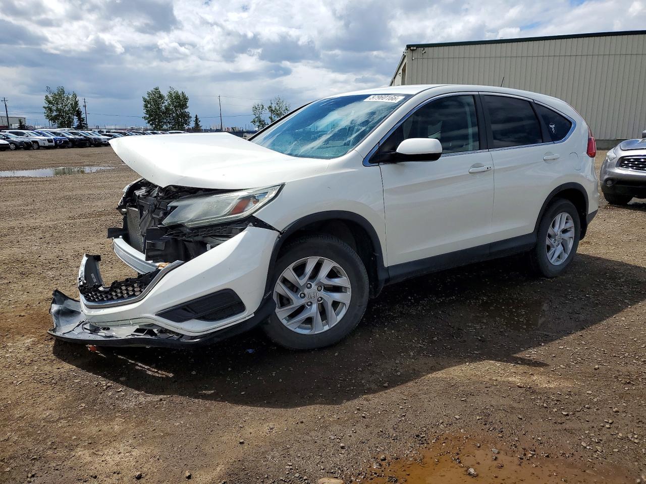 2015 Honda Cr-v Se White vin: 2HKRM4H45FH127669