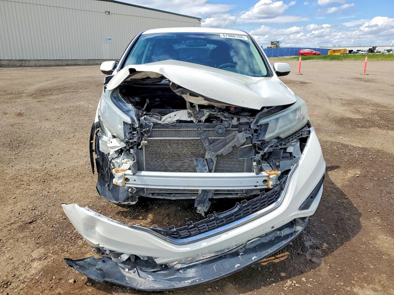 2015 Honda Cr-v Se White vin: 2HKRM4H45FH127669