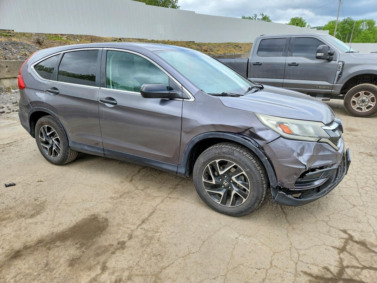 2016 Honda Cr-v Se Серый vin: 2HKRM4H45GH633438