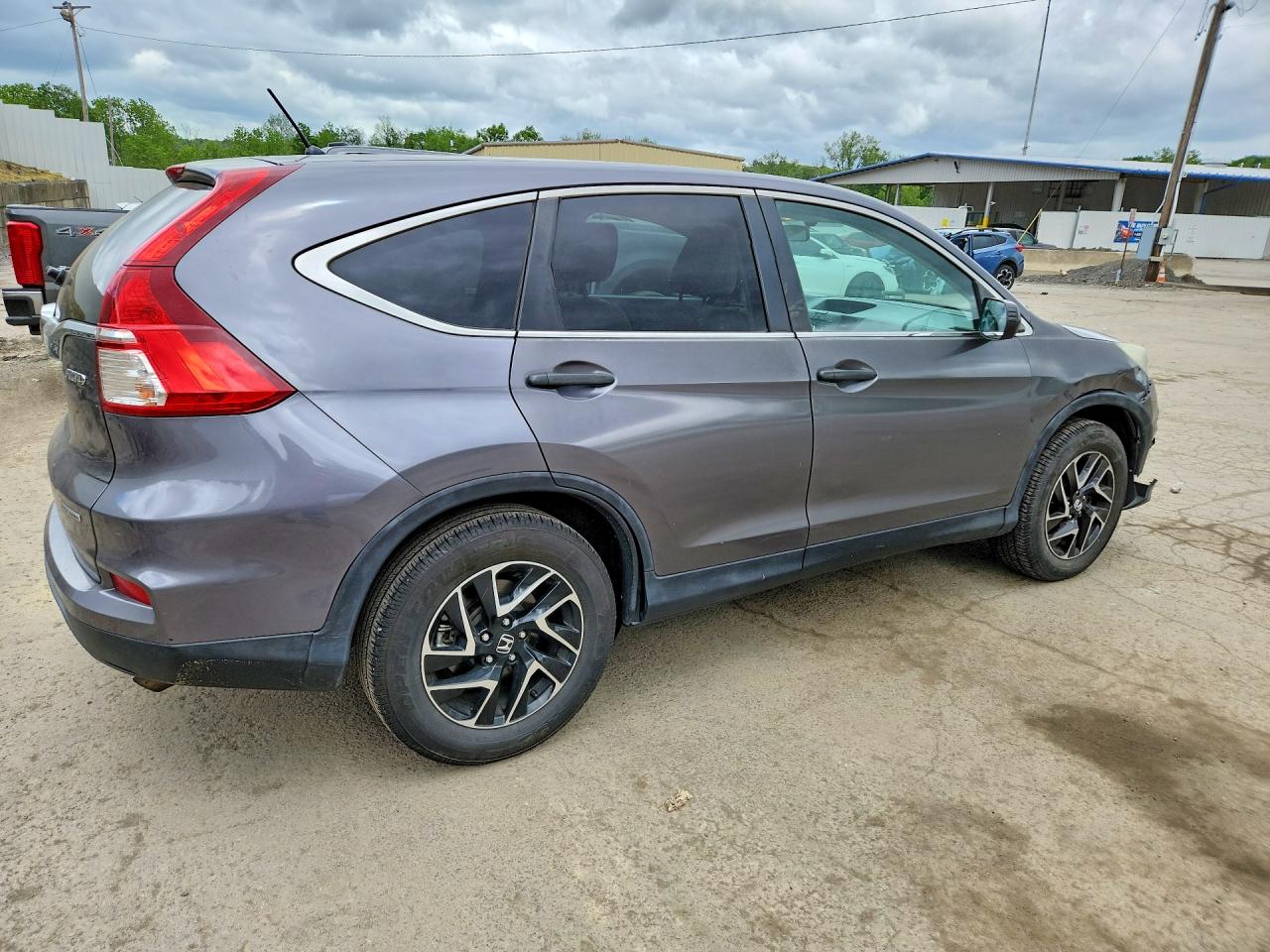 2016 Honda Cr-v Se Серый vin: 2HKRM4H45GH633438