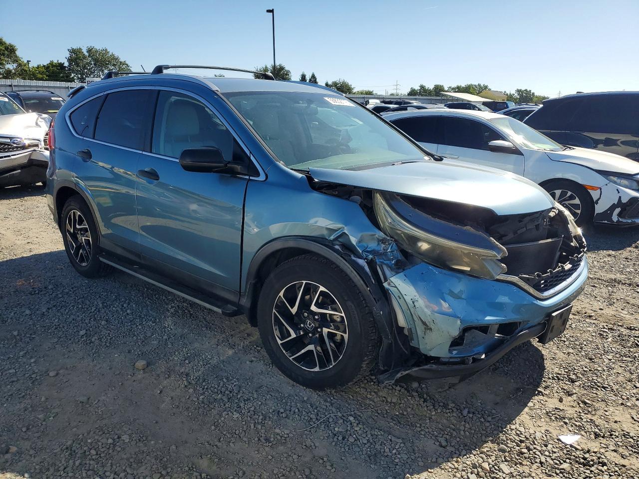 2016 Honda Cr-v Se Turquoise vin: 2HKRM4H45GH678024