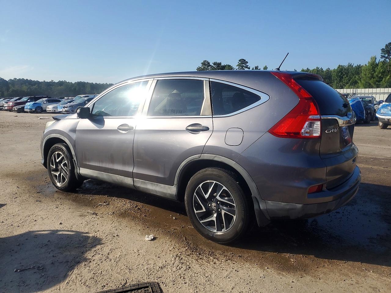 2016 Honda Cr-v Se Gray vin: 2HKRM4H47GH614793
