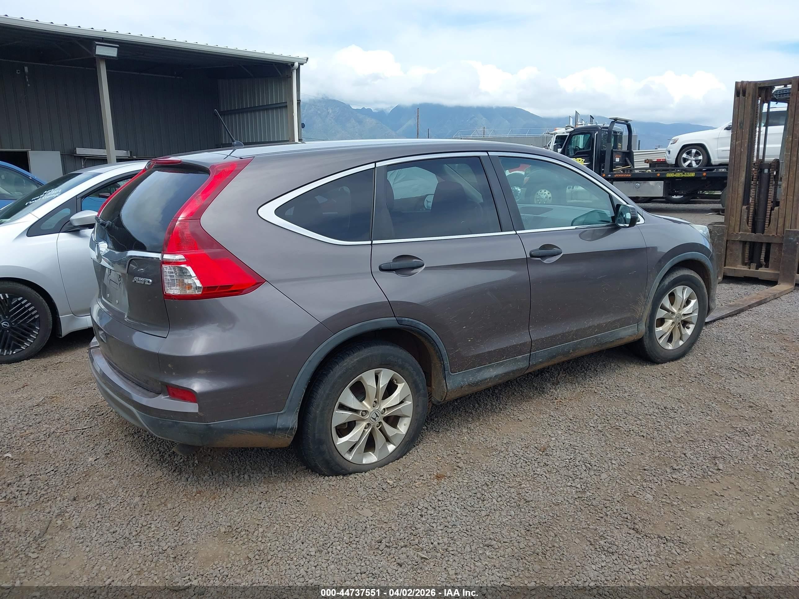 2016 Honda Cr-v Se Серый vin: 2HKRM4H48GH647740