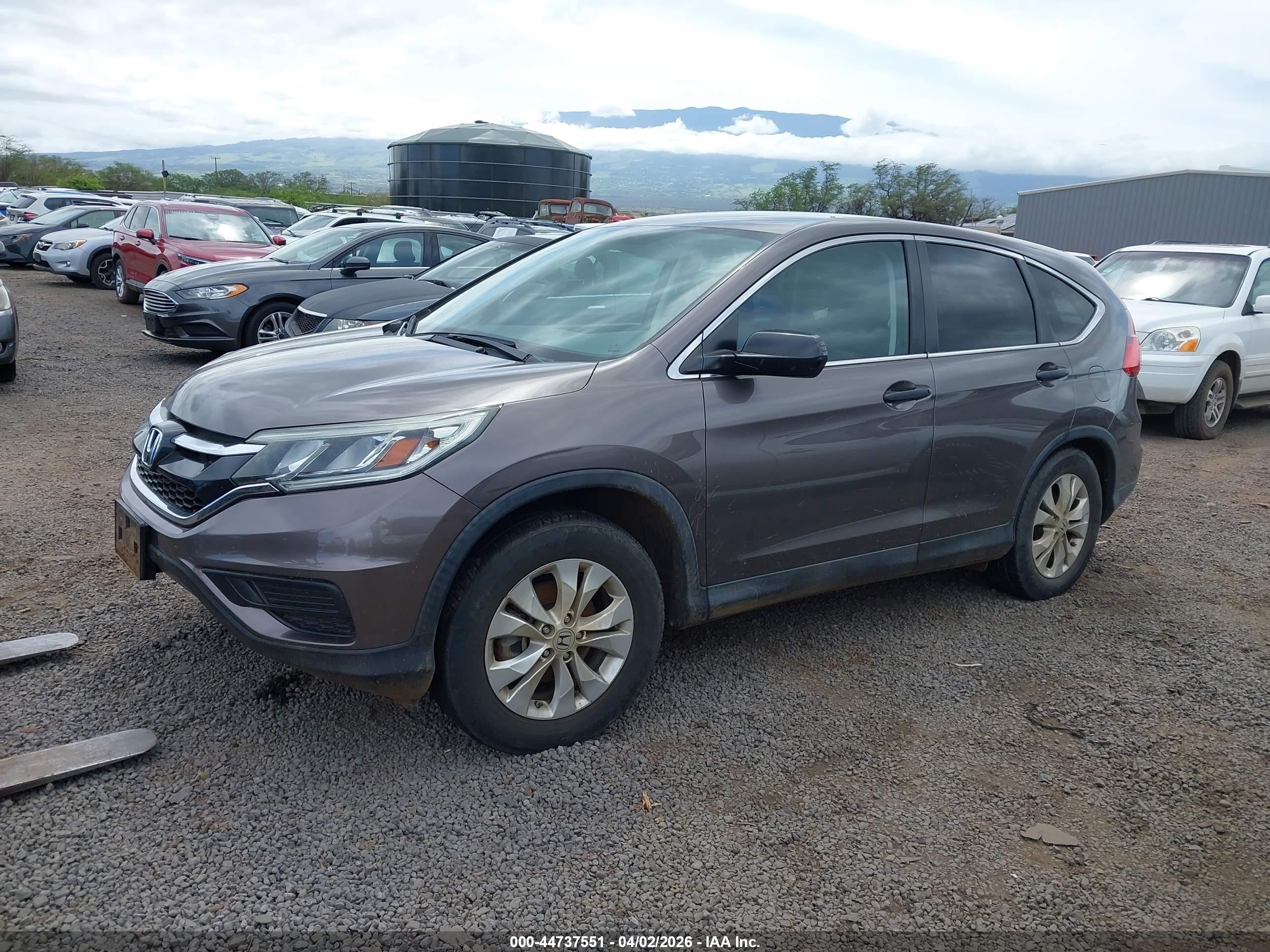 2016 Honda Cr-v Se Серый vin: 2HKRM4H48GH647740