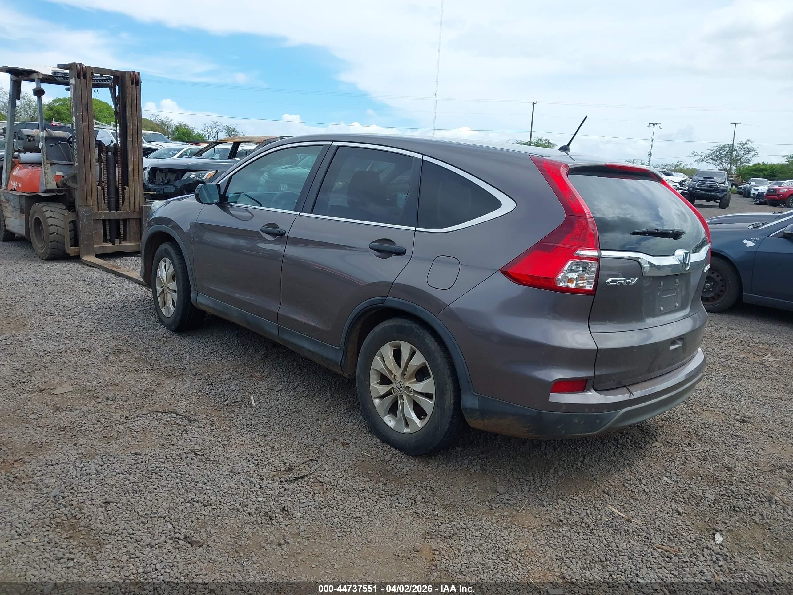 2016 Honda Cr-v Se Серый vin: 2HKRM4H48GH647740