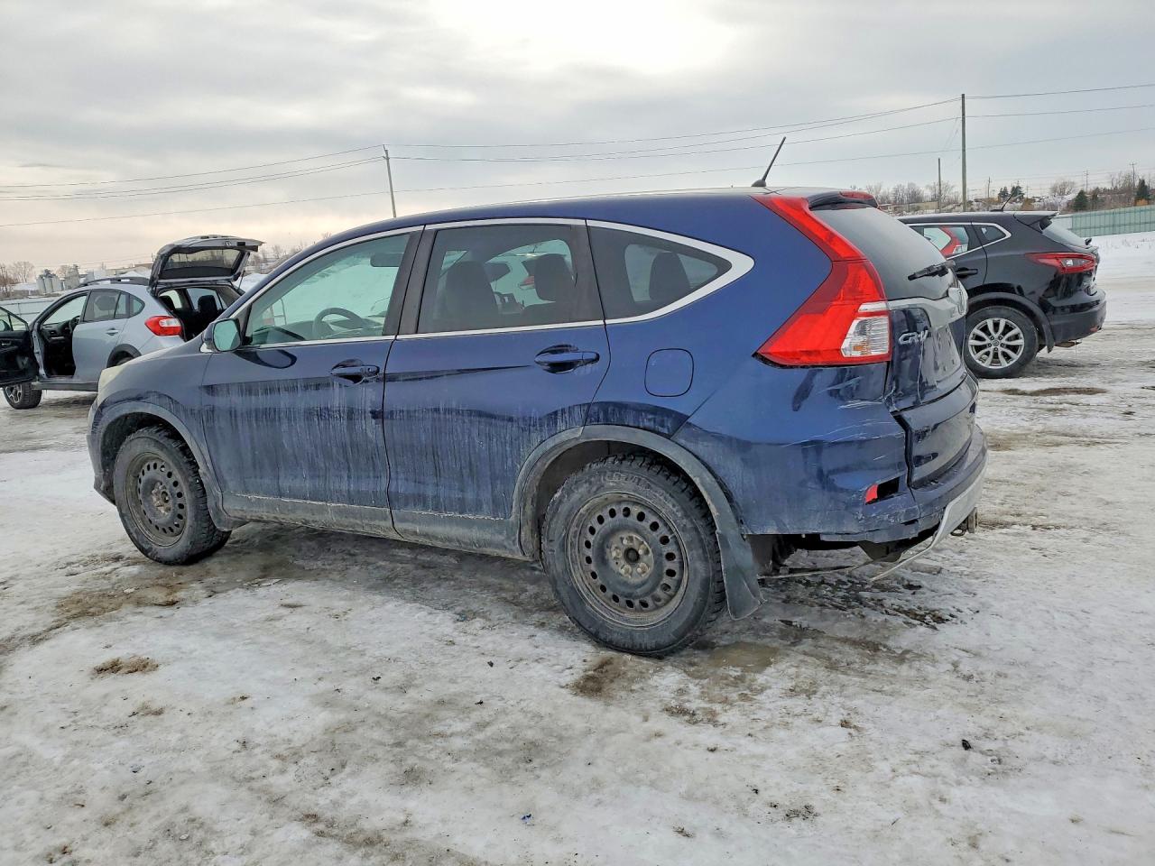 2015 Honda Cr-v Se Blue vin: 2HKRM4H49FH101625