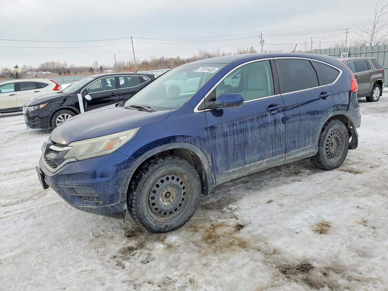 2015 Honda Cr-v Se Blue vin: 2HKRM4H49FH101625