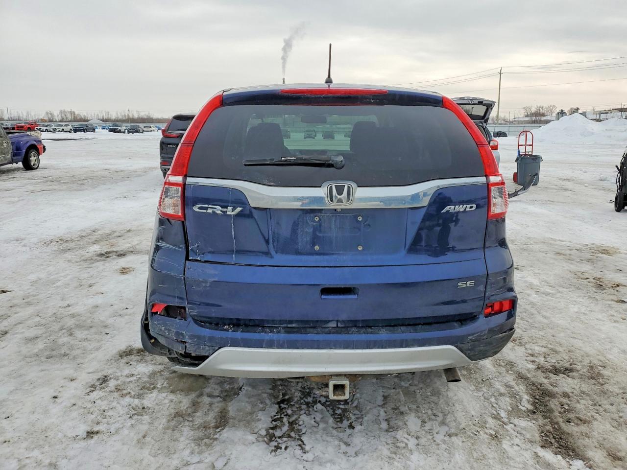 2015 Honda Cr-v Se Blue vin: 2HKRM4H49FH101625