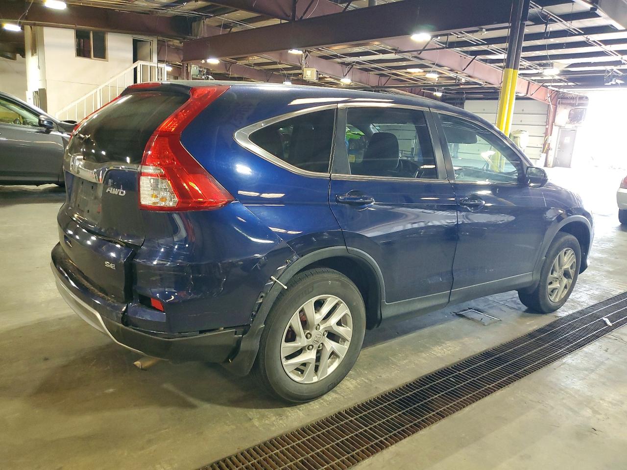 2015 Honda Cr-v Se Синий vin: 2HKRM4H49FH128369
