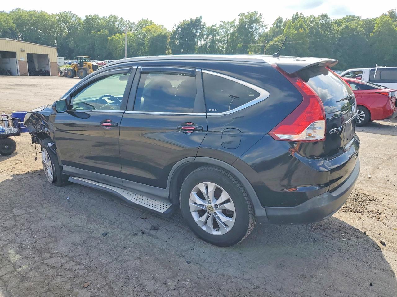 2012 Honda Cr-v Ex Black vin: 2HKRM4H50CH606148
