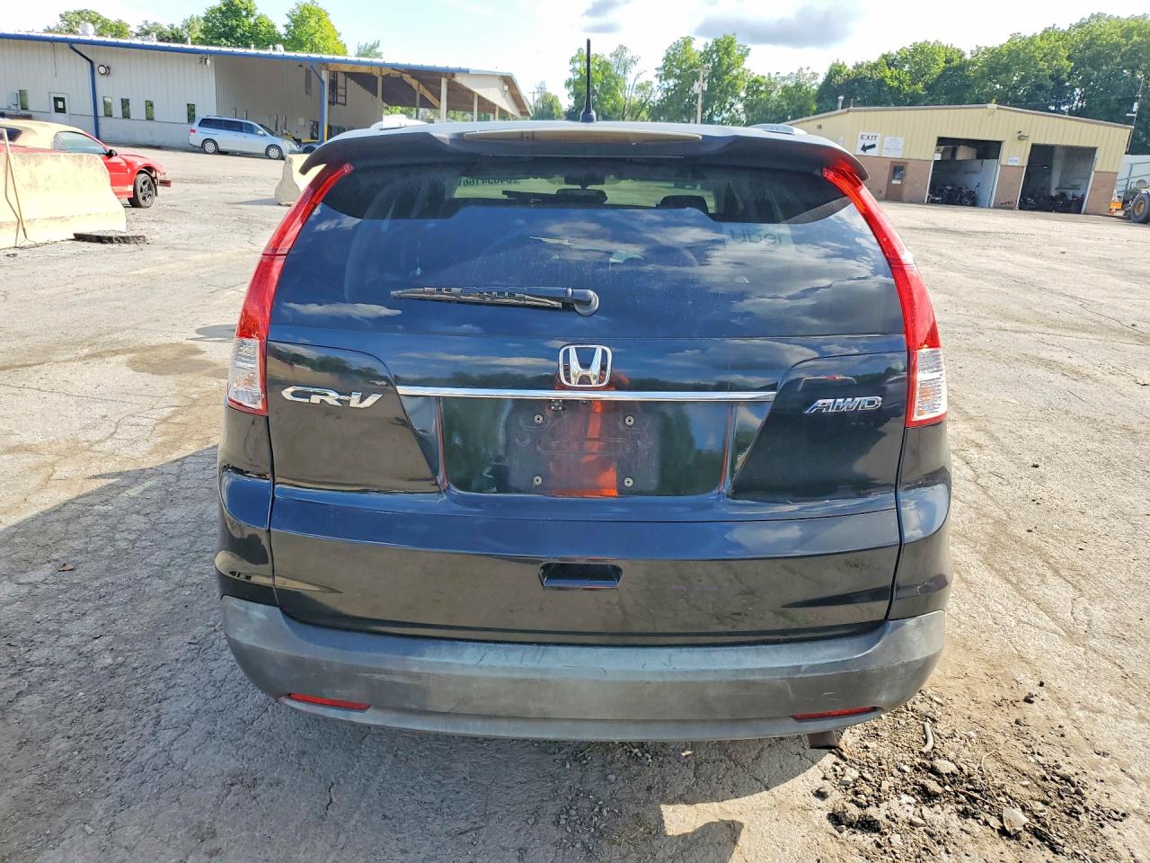 2012 Honda Cr-v Ex Black vin: 2HKRM4H50CH606148