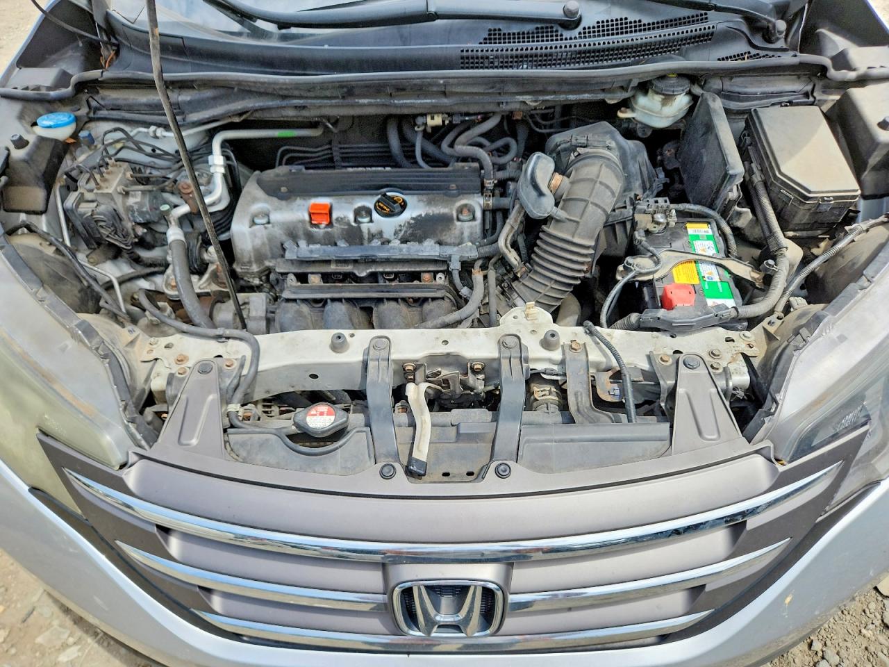 2012 Honda Cr-v Ex Gray vin: 2HKRM4H50CH634953