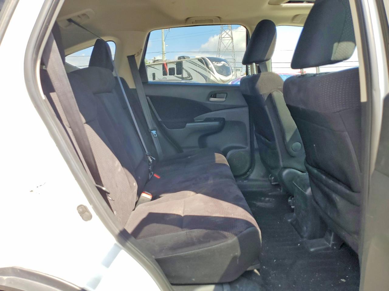 2013 Honda Cr-v Ex White vin: 2HKRM4H50DH111627