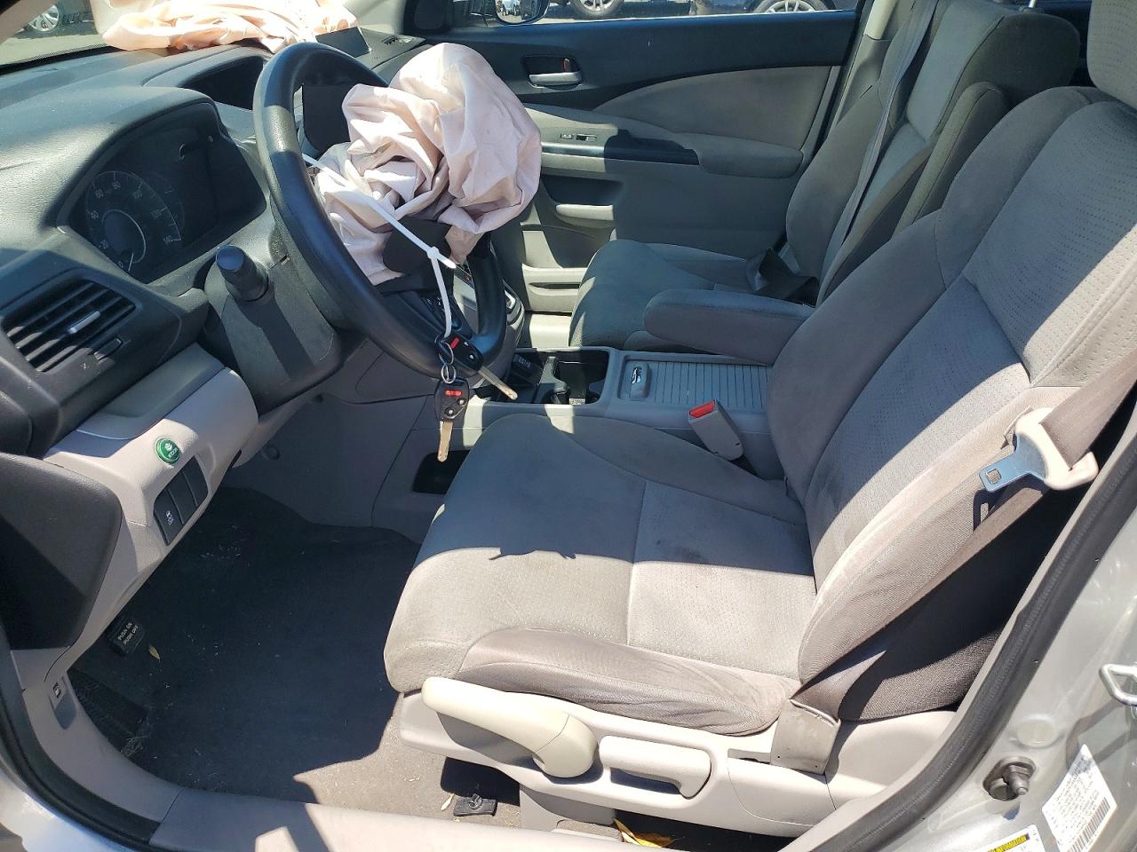 2013 Honda Cr-v Ex Silver vin: 2HKRM4H50DH604420