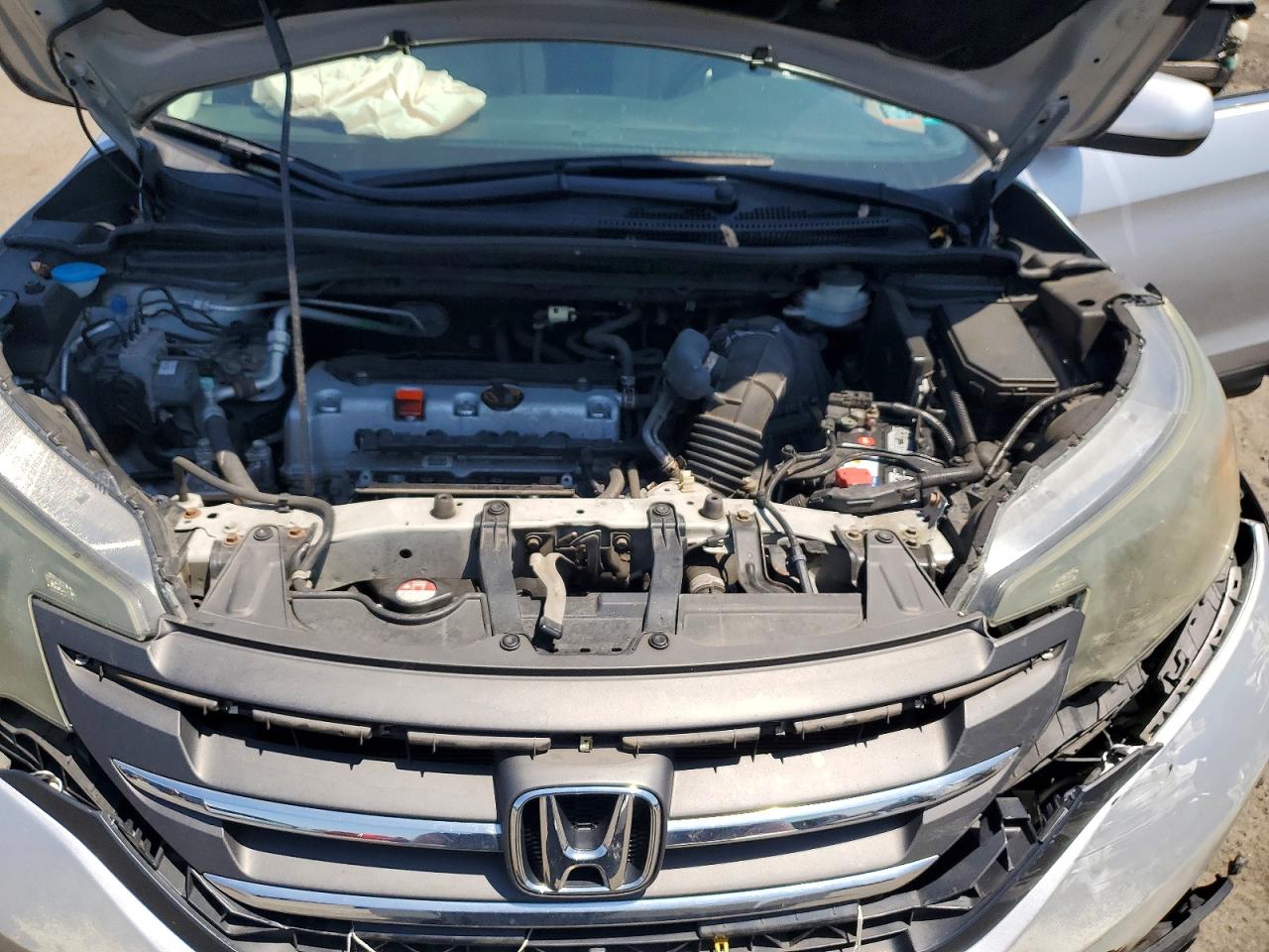 2013 Honda Cr-v Ex Silver vin: 2HKRM4H50DH604420