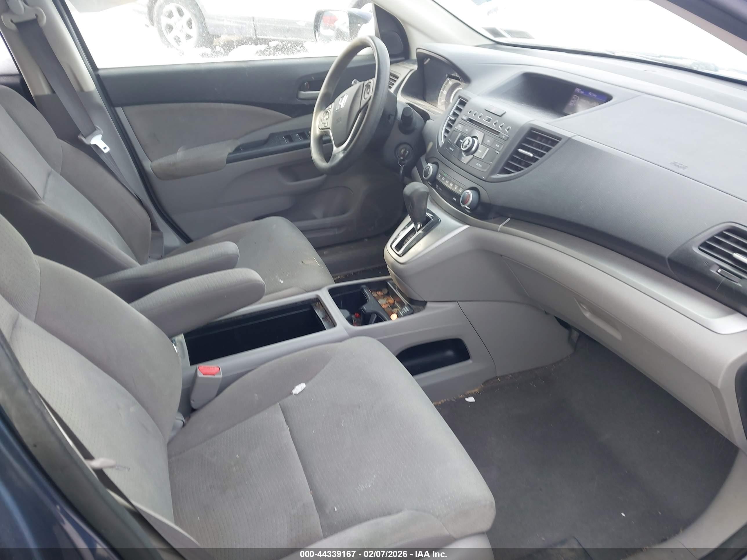 2013 Honda Cr-v Ex Blue vin: 2HKRM4H50DH604742