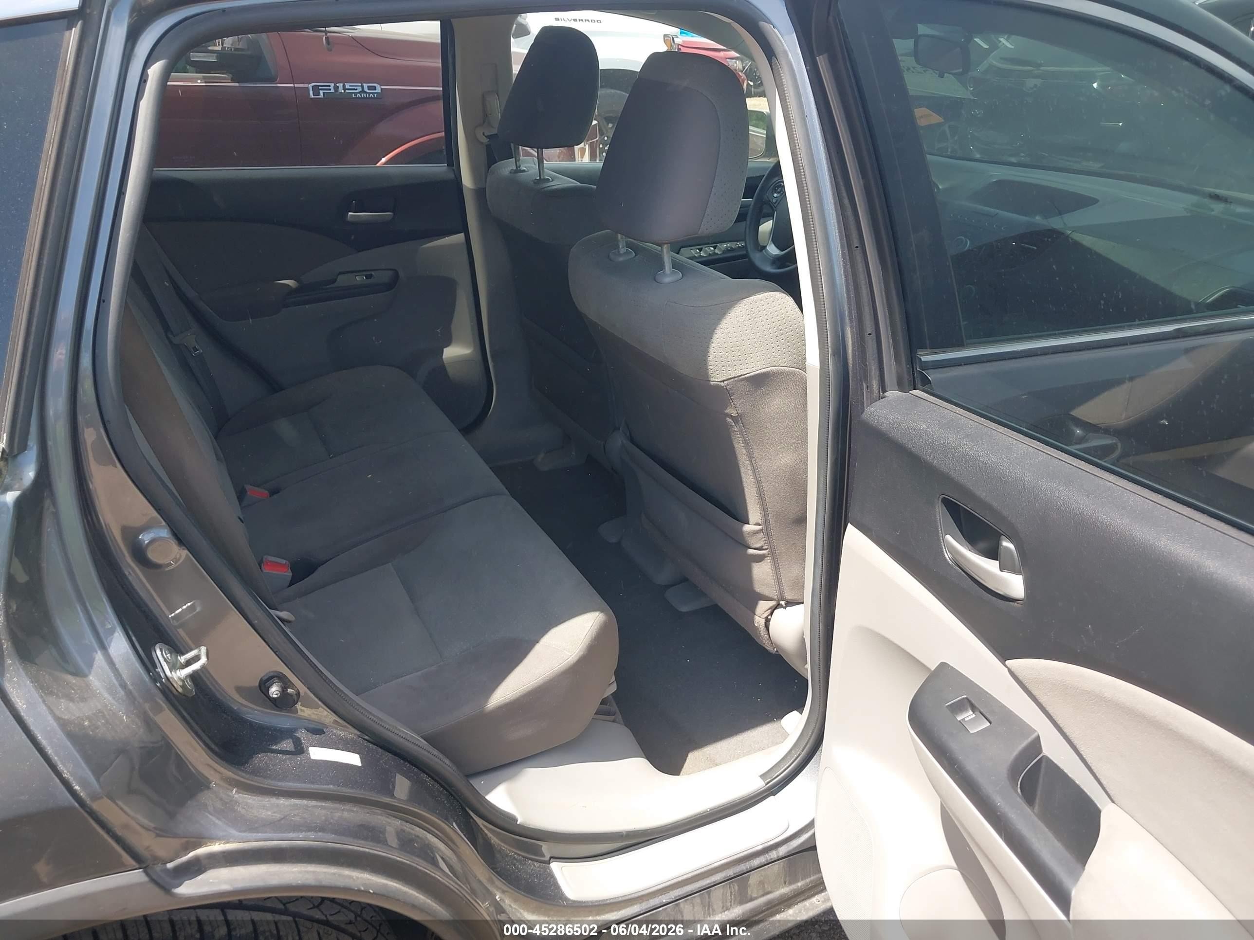 2013 Honda Cr-v Ex Gray vin: 2HKRM4H50DH618365