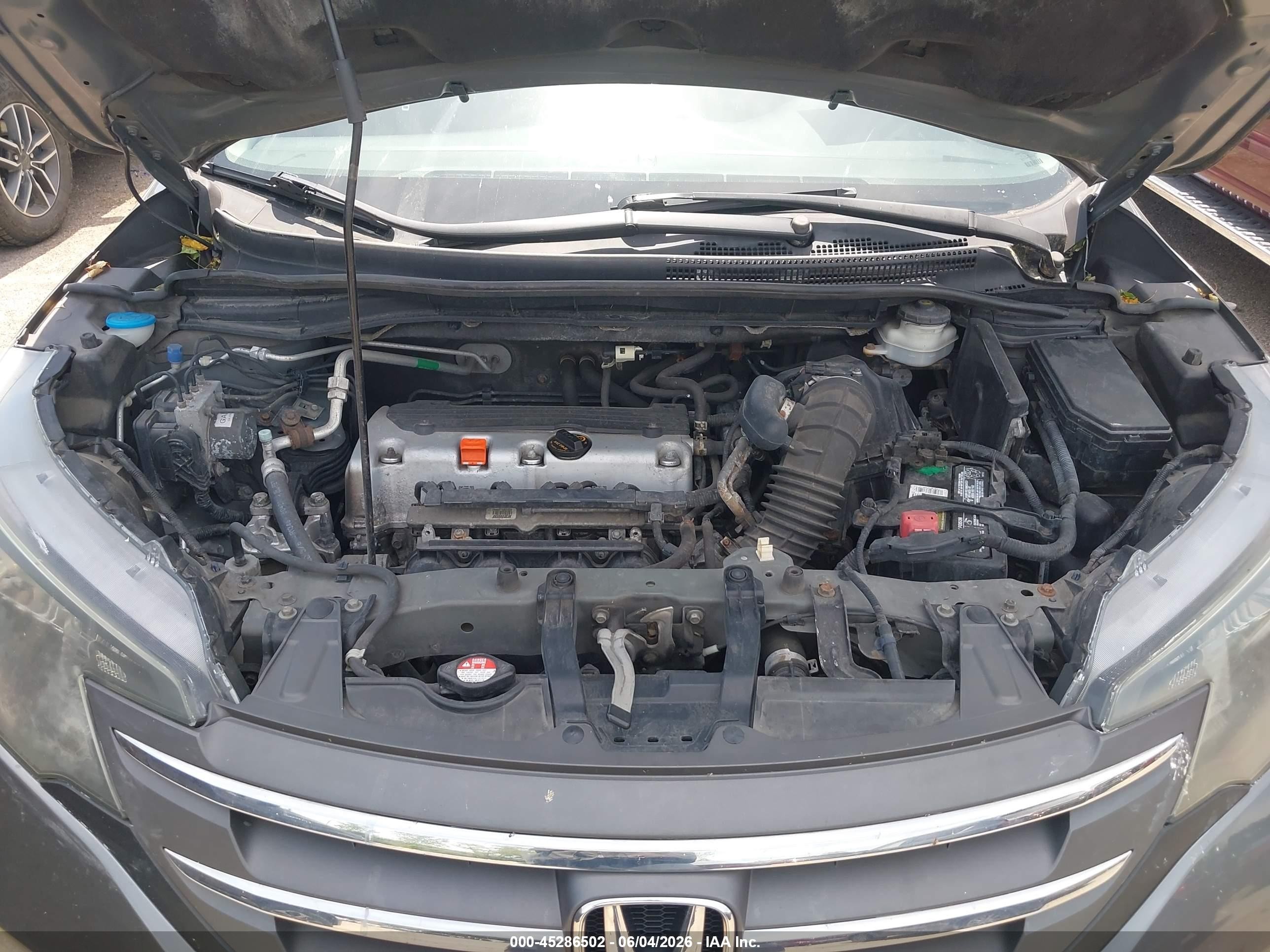 2013 Honda Cr-v Ex Gray vin: 2HKRM4H50DH618365