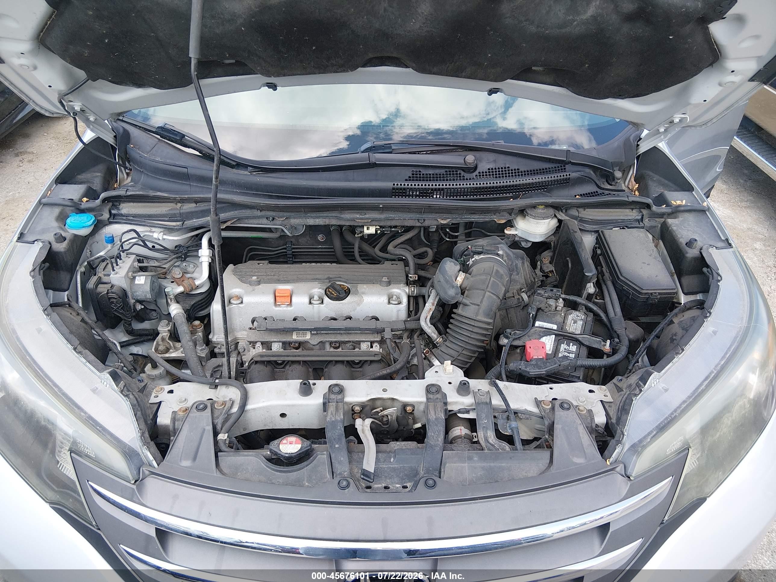 2013 Honda Cr-v Ex Silver vin: 2HKRM4H50DH630323