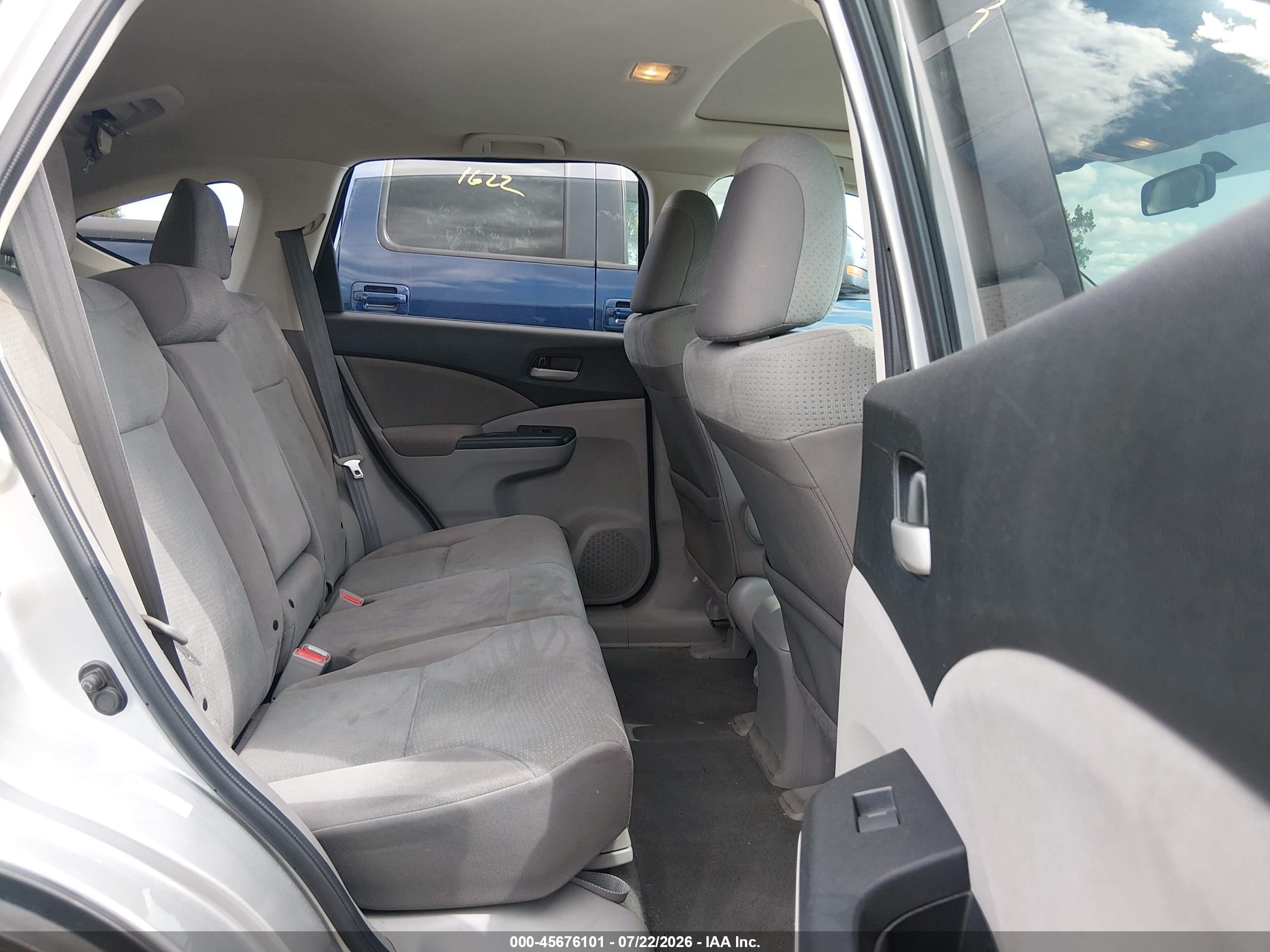 2013 Honda Cr-v Ex Silver vin: 2HKRM4H50DH630323