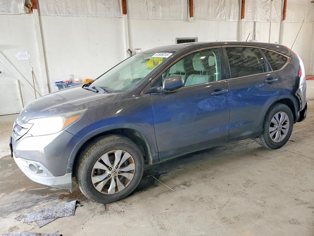 2013 Honda Cr-v Ex Серый vin: 2HKRM4H50DH630838