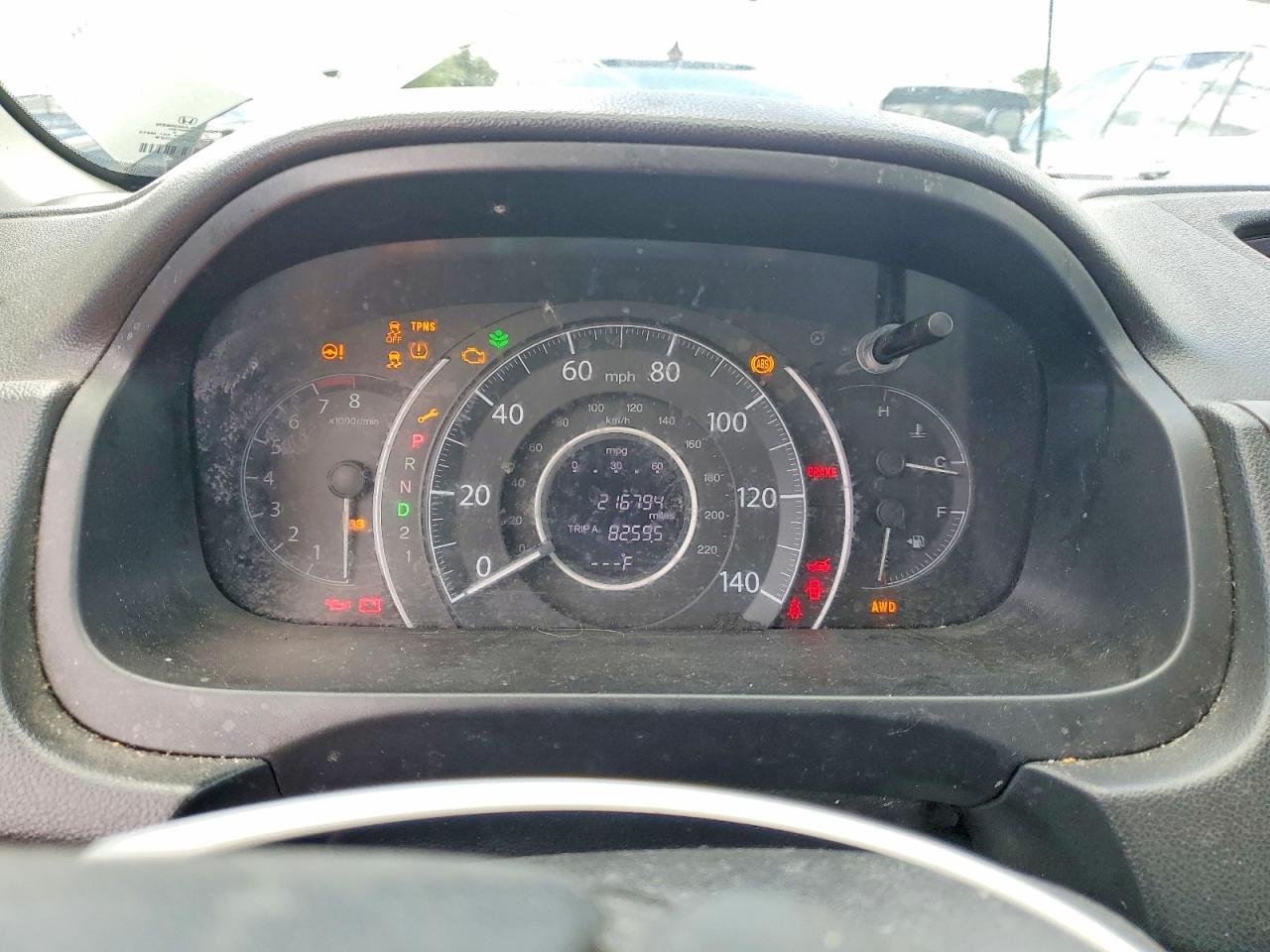 2013 Honda Cr-v Ex Серый vin: 2HKRM4H50DH630838