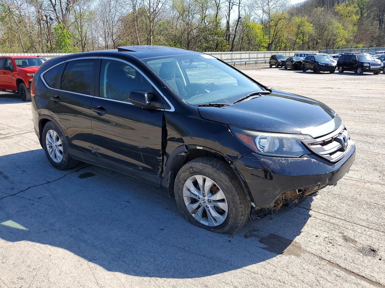 2013 Honda Cr-v Ex Black vin: 2HKRM4H50DH632508
