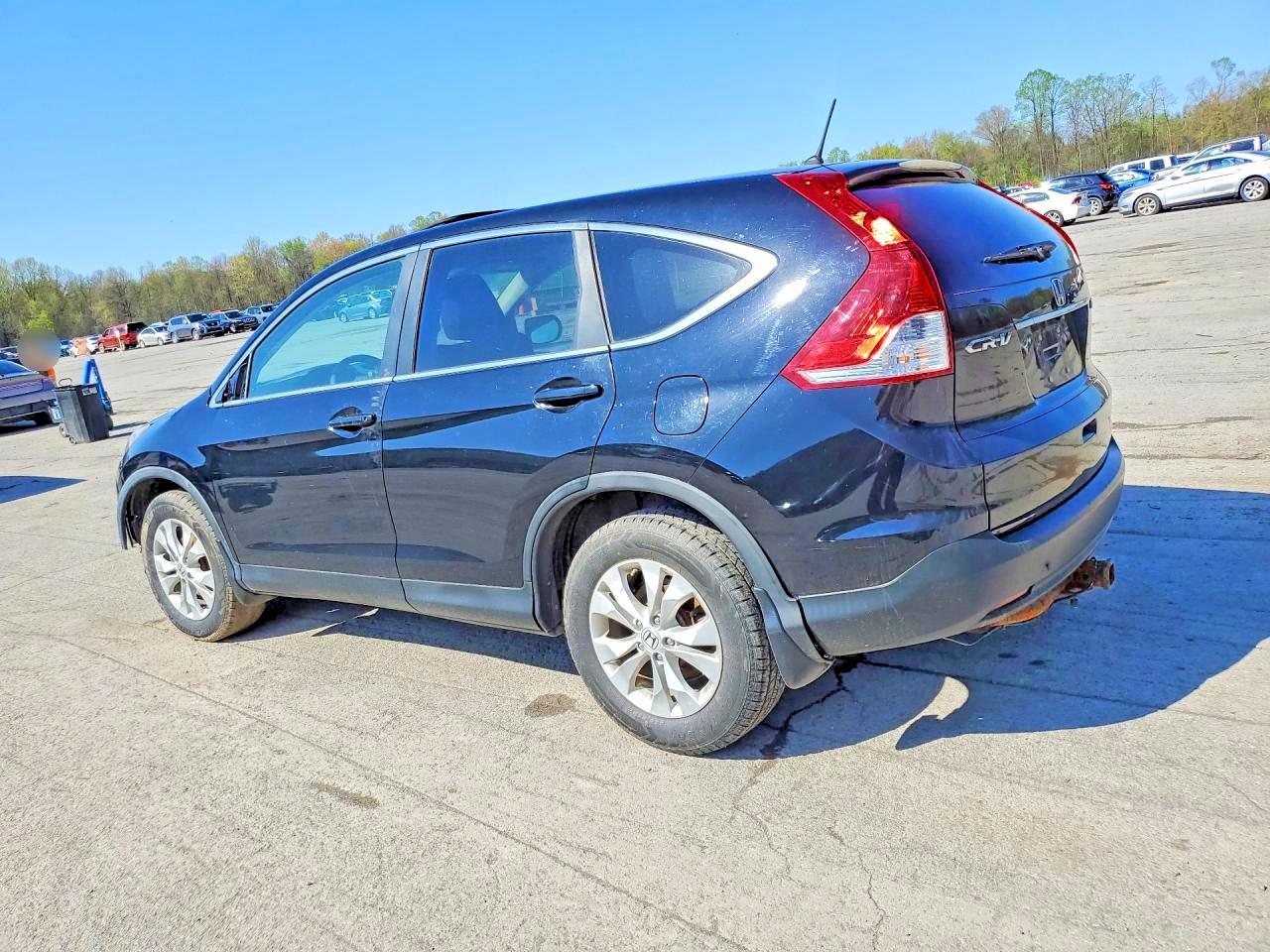 2013 Honda Cr-v Ex Black vin: 2HKRM4H50DH632508