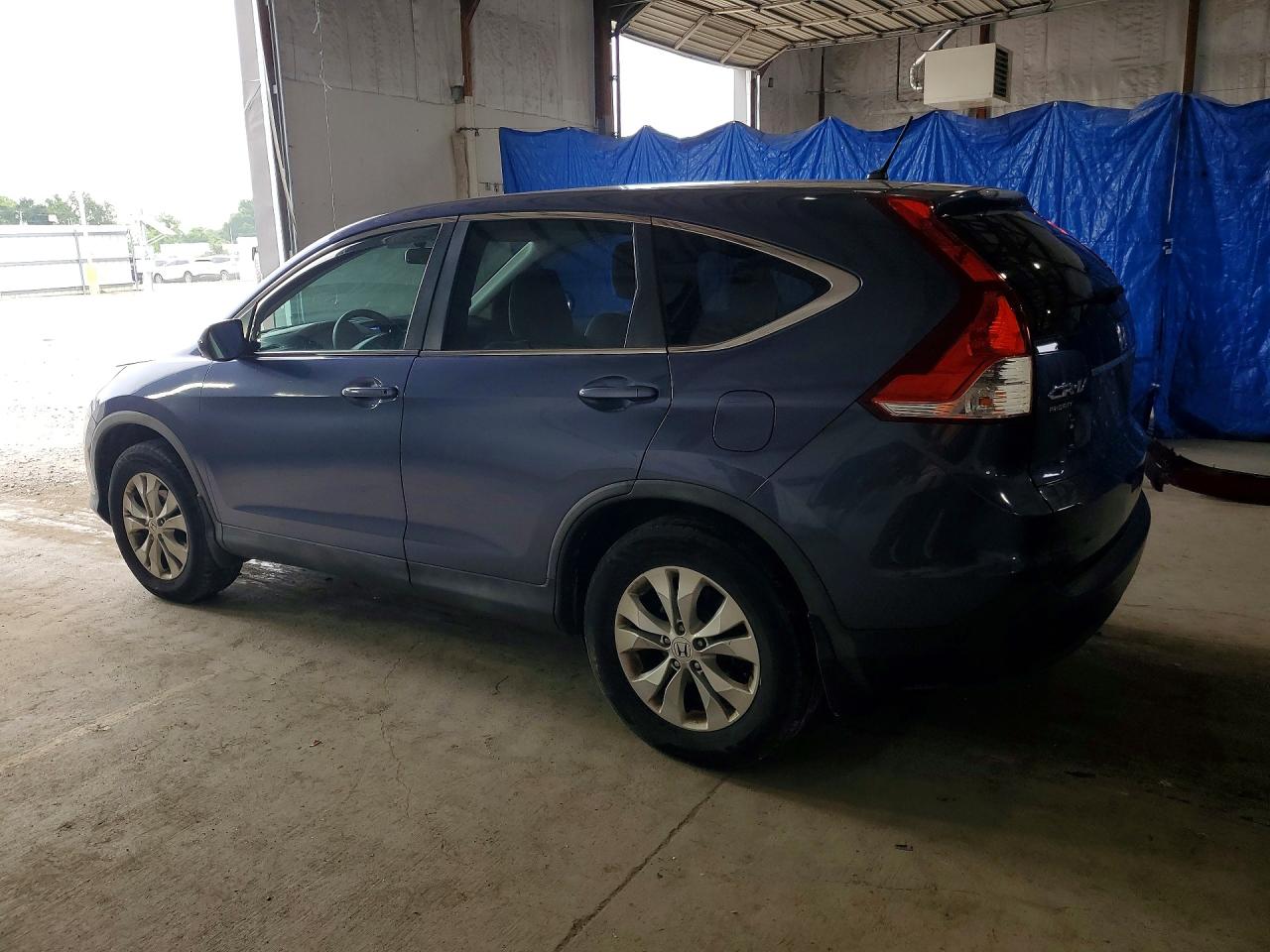 2013 Honda Cr-v Ex Синий vin: 2HKRM4H50DH642455