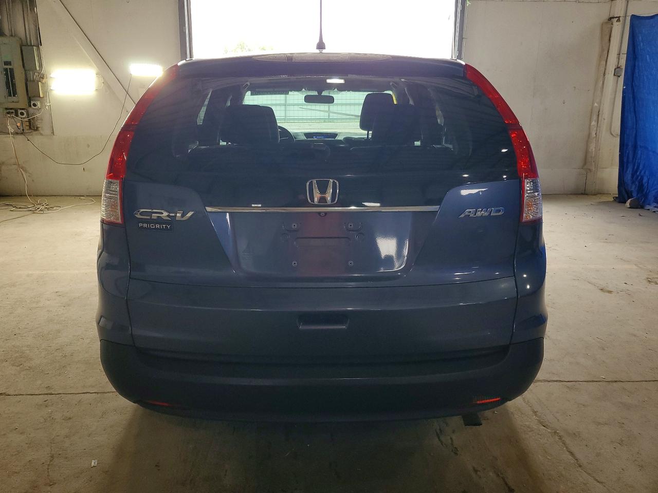 2013 Honda Cr-v Ex Синий vin: 2HKRM4H50DH642455