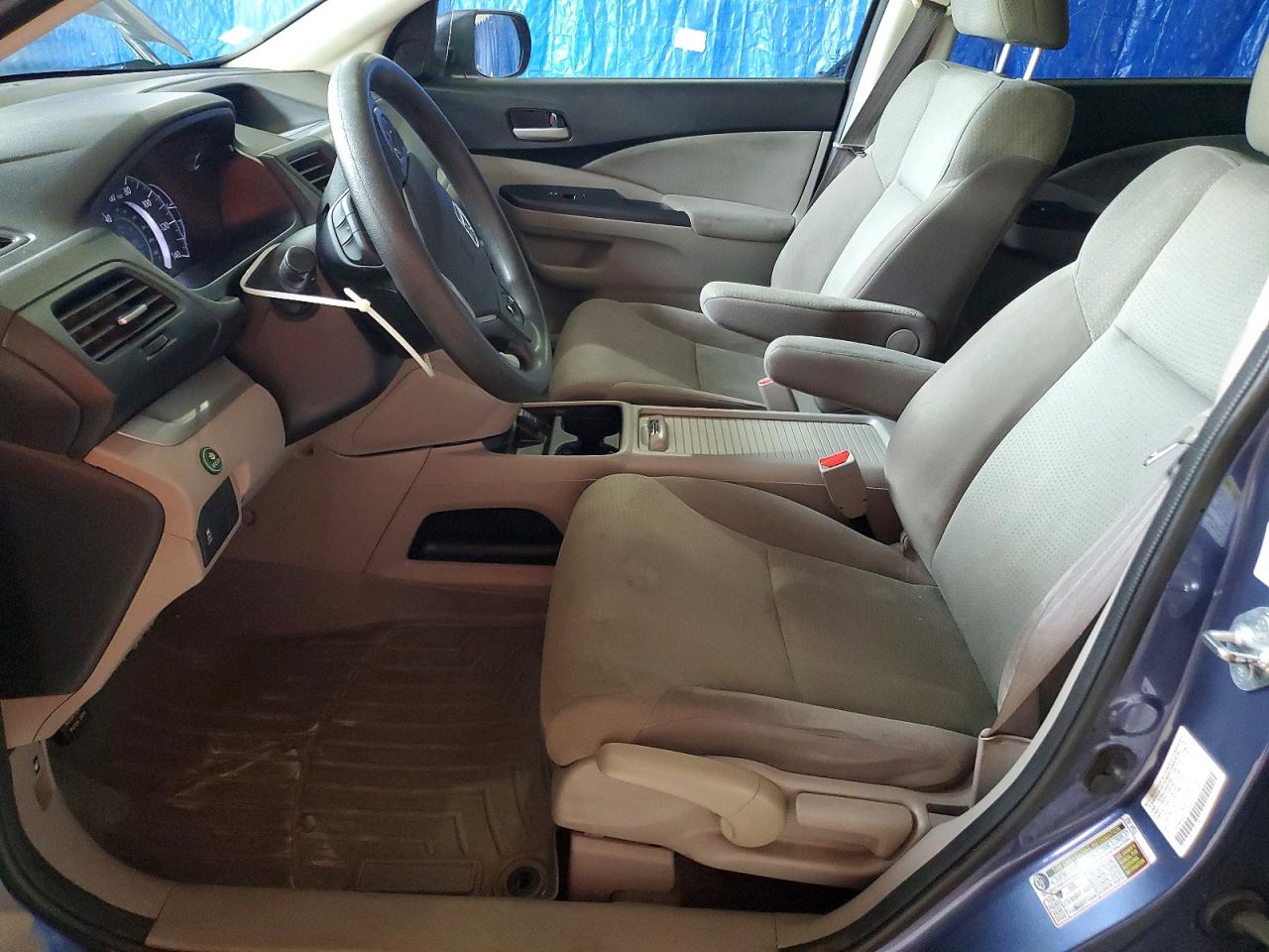 2013 Honda Cr-v Ex Синий vin: 2HKRM4H50DH642455