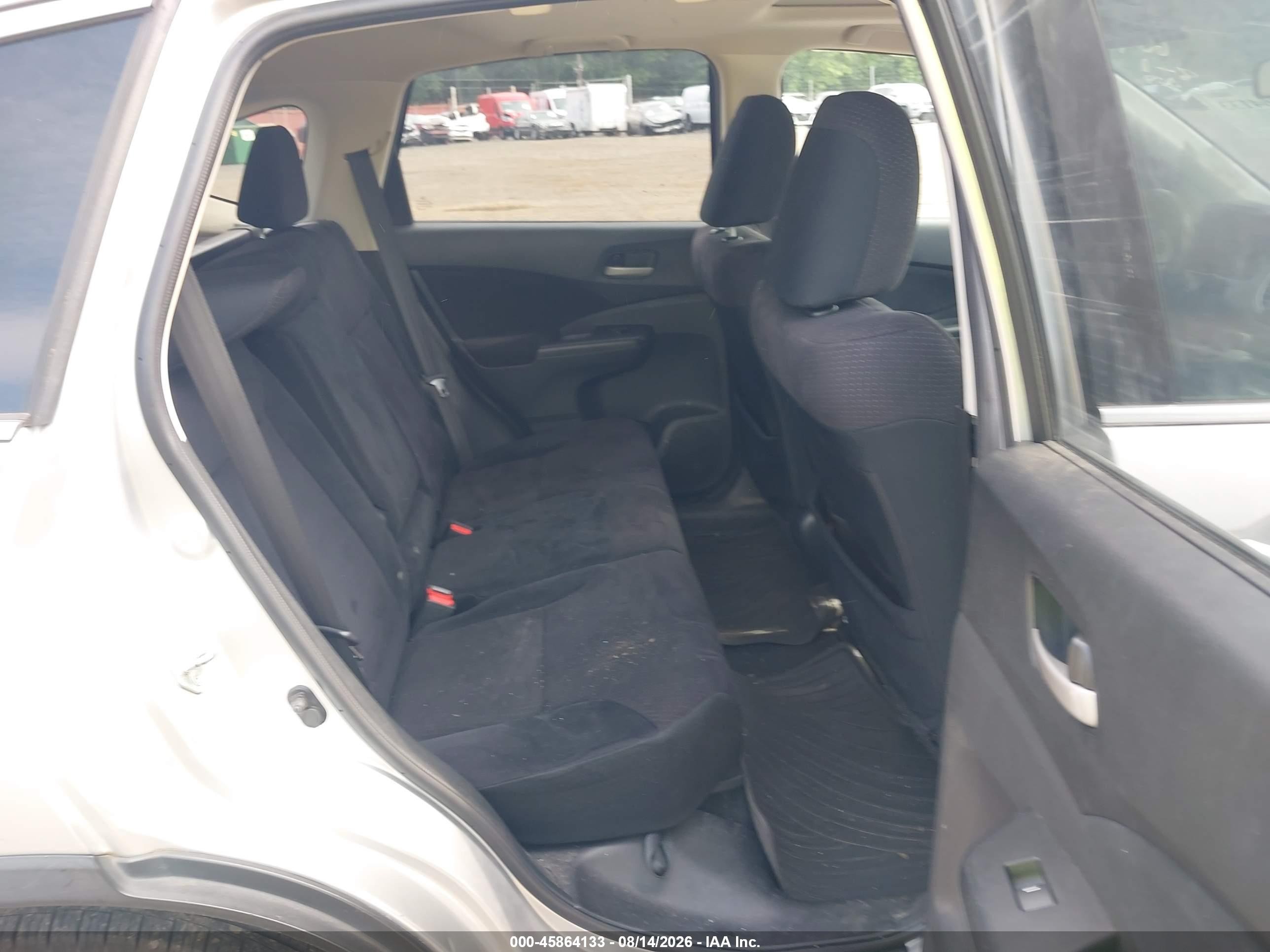 2013 Honda Cr-v Ex Silver vin: 2HKRM4H50DH643749