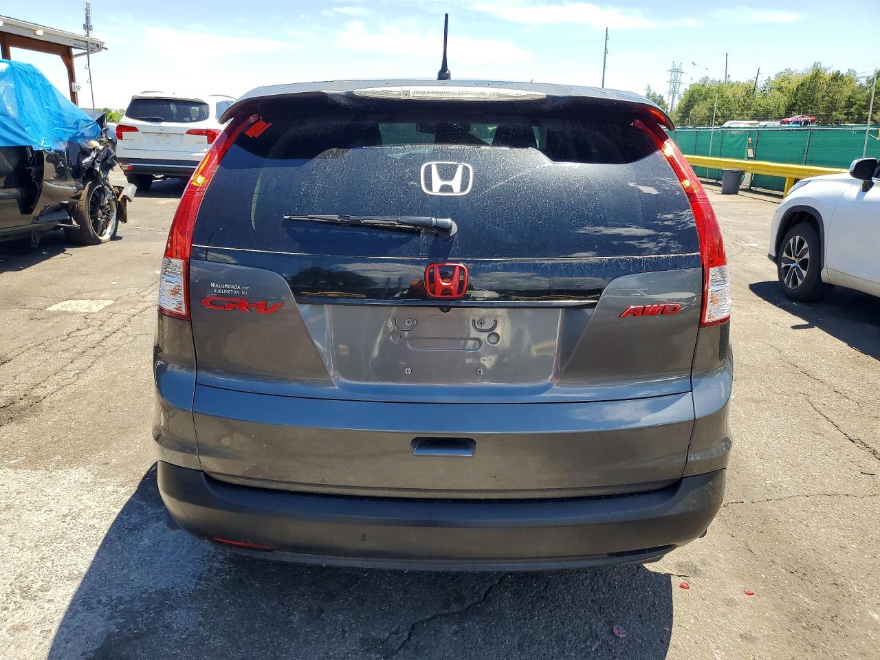 2013 Honda Cr-v Ex Gray vin: 2HKRM4H50DH644724