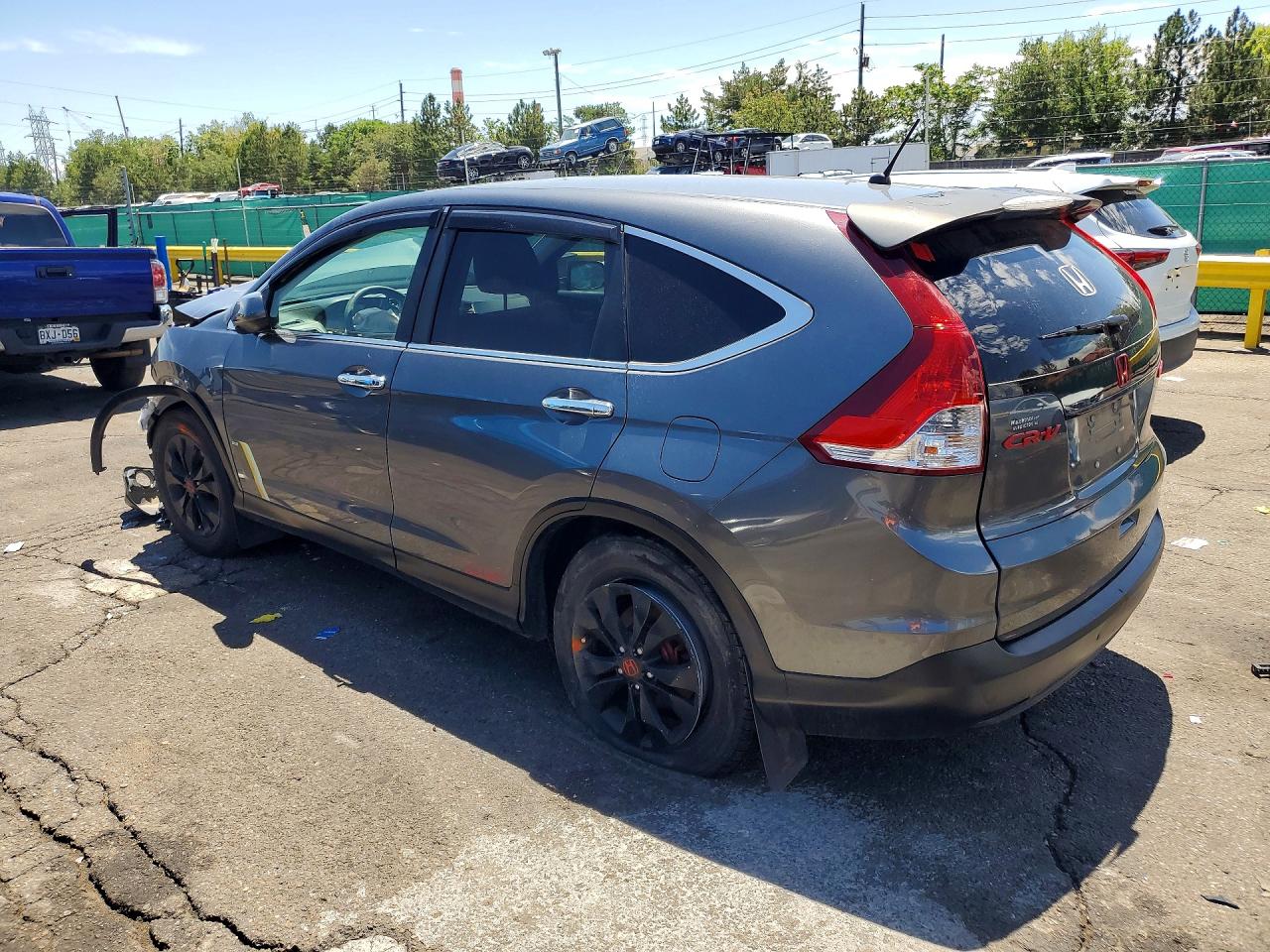 2013 Honda Cr-v Ex Gray vin: 2HKRM4H50DH644724