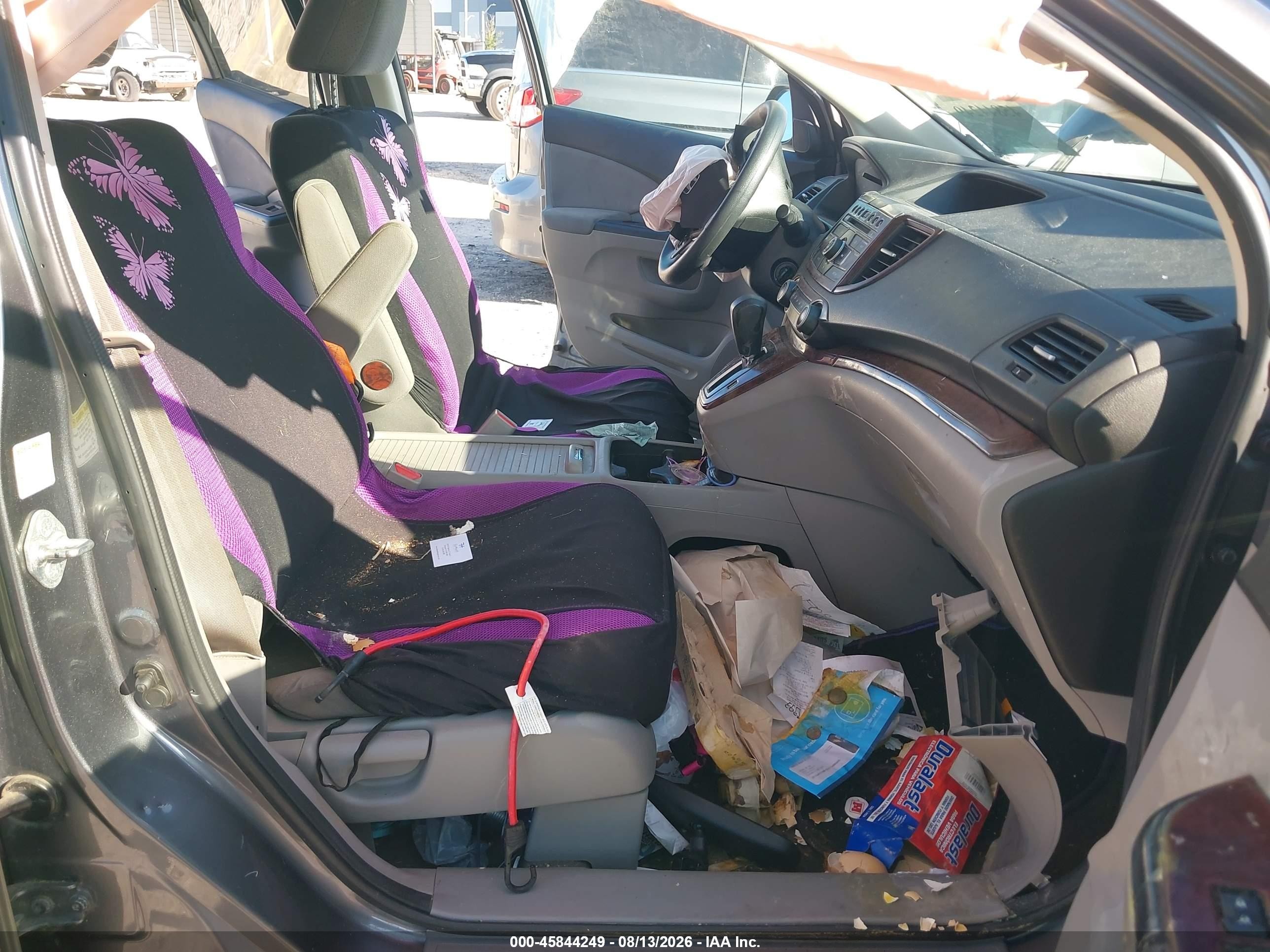 2013 Honda Cr-v Ex Серый vin: 2HKRM4H50DH646425