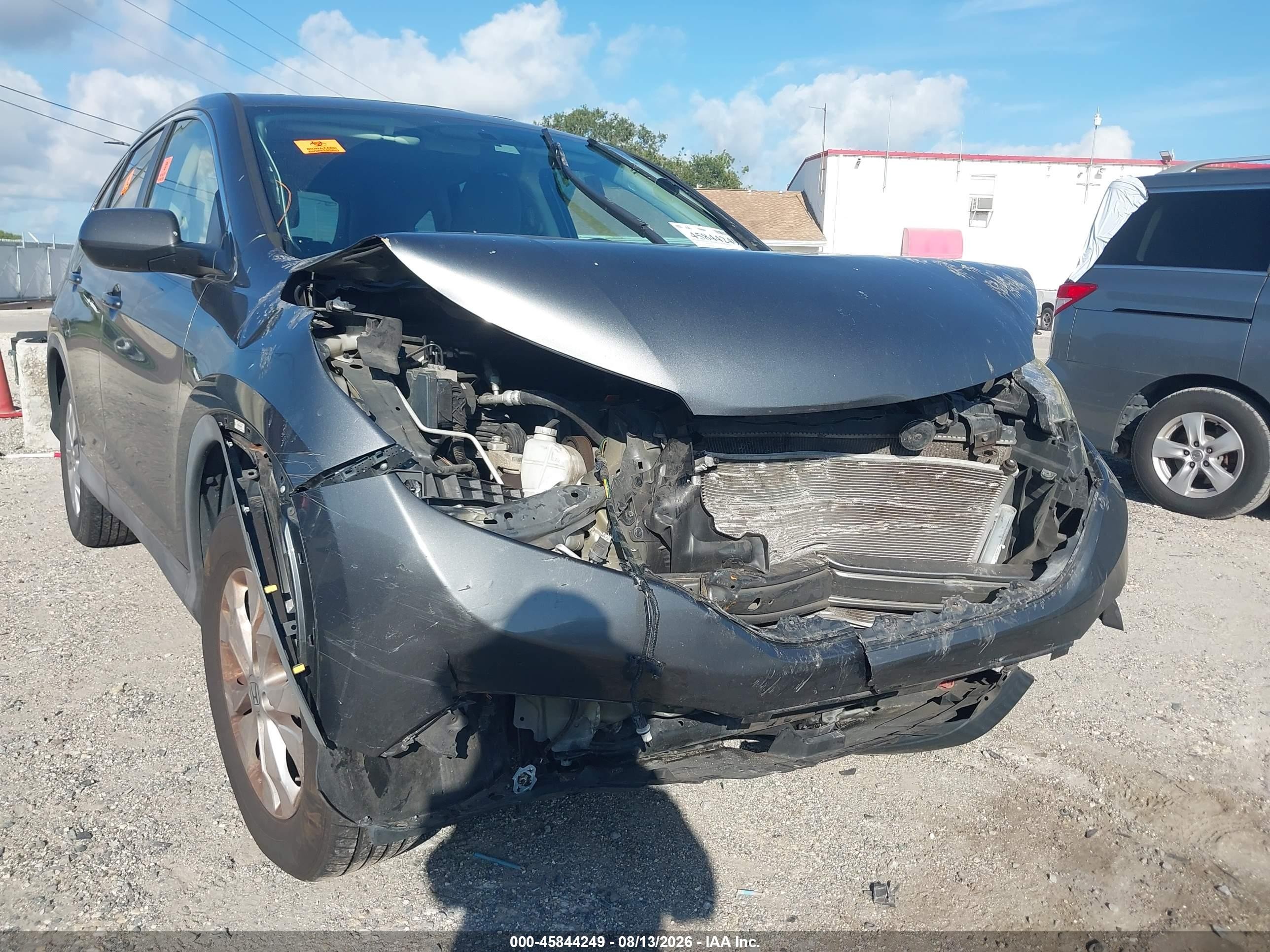 2013 Honda Cr-v Ex Серый vin: 2HKRM4H50DH646425
