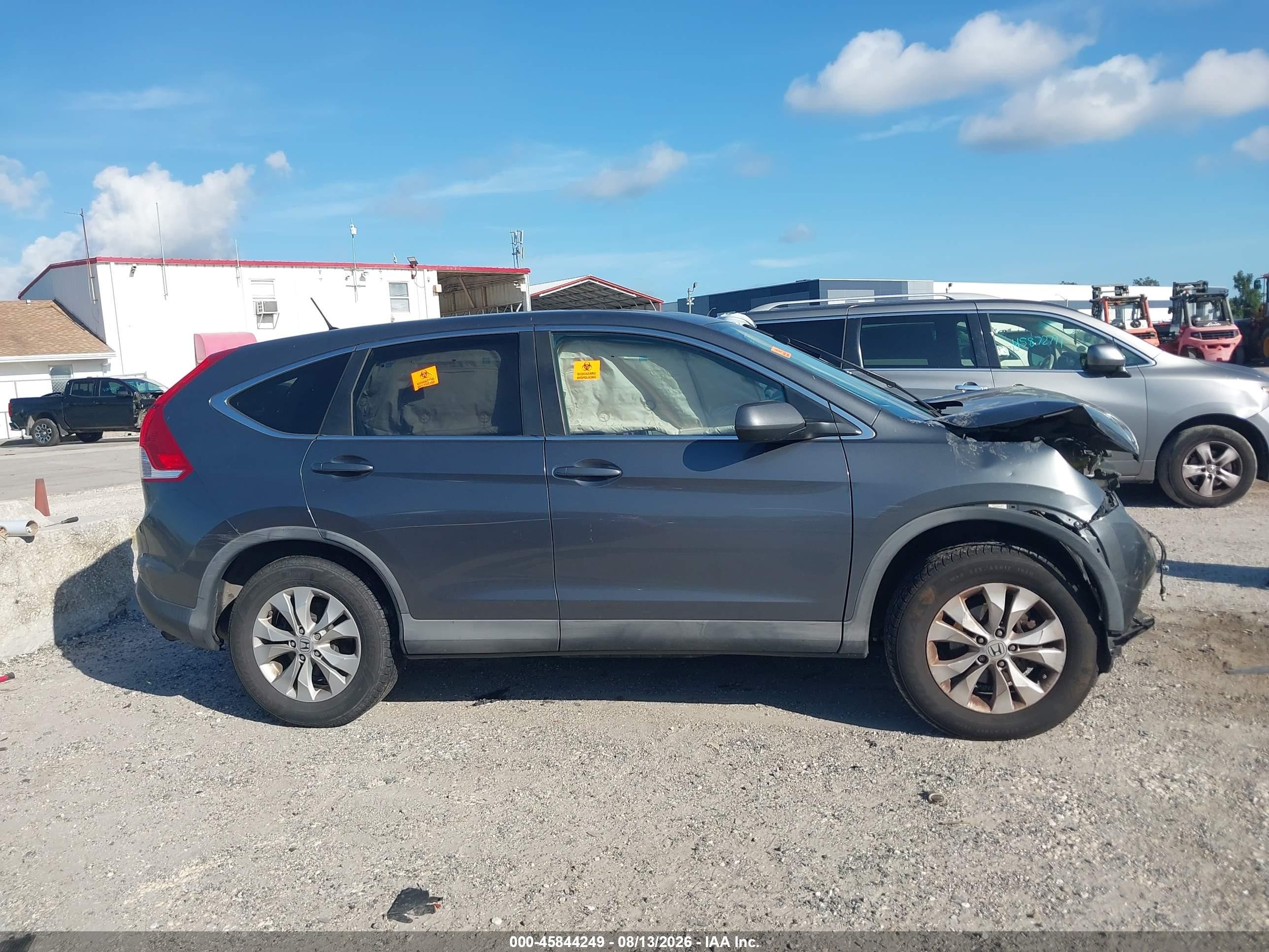 2013 Honda Cr-v Ex Серый vin: 2HKRM4H50DH646425