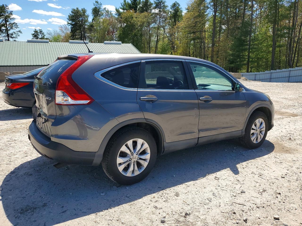 2013 Honda Cr-v Ex Gray vin: 2HKRM4H50DH682325