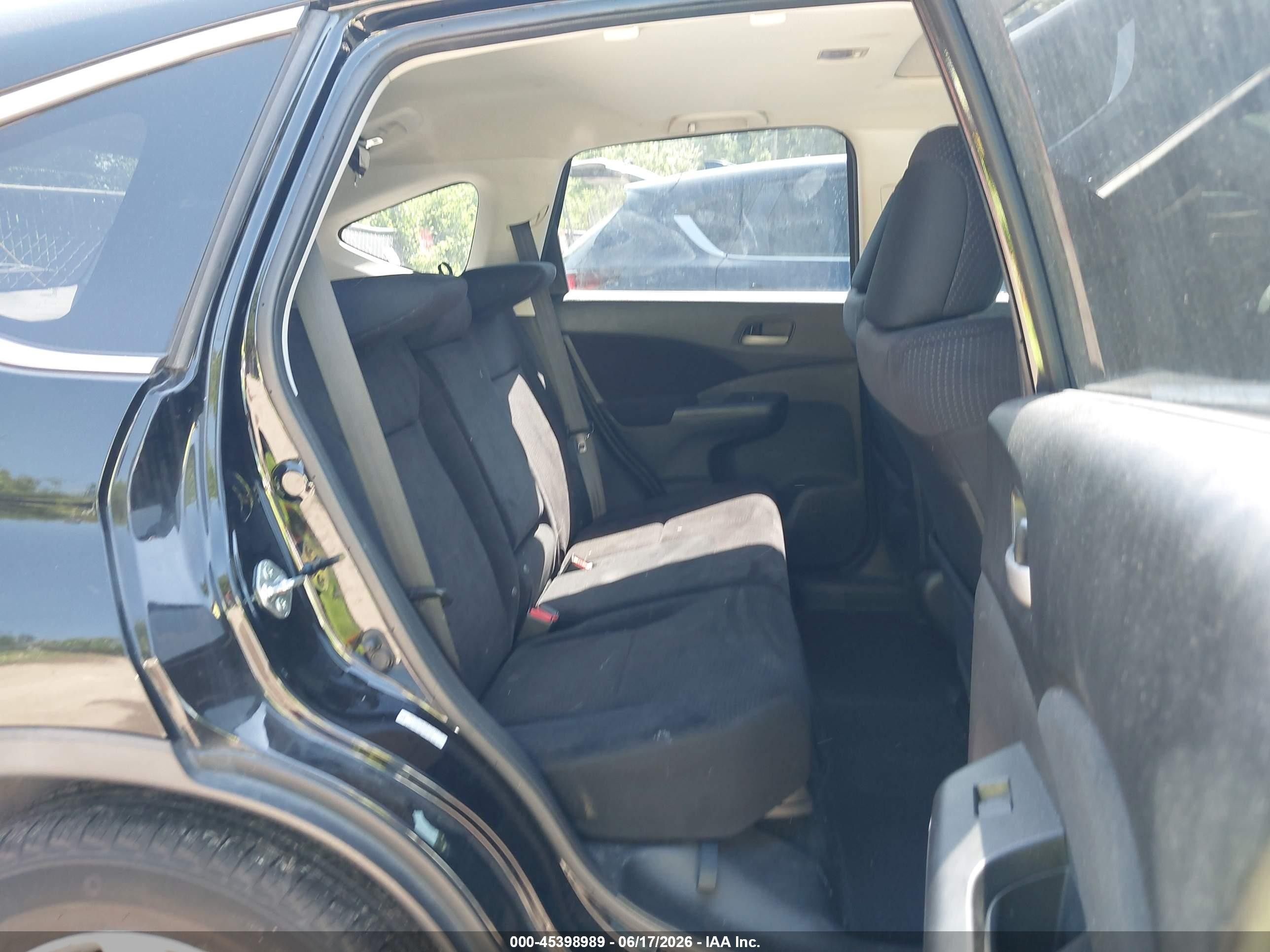 2013 Honda Cr-v Ex Black vin: 2HKRM4H50DH686424