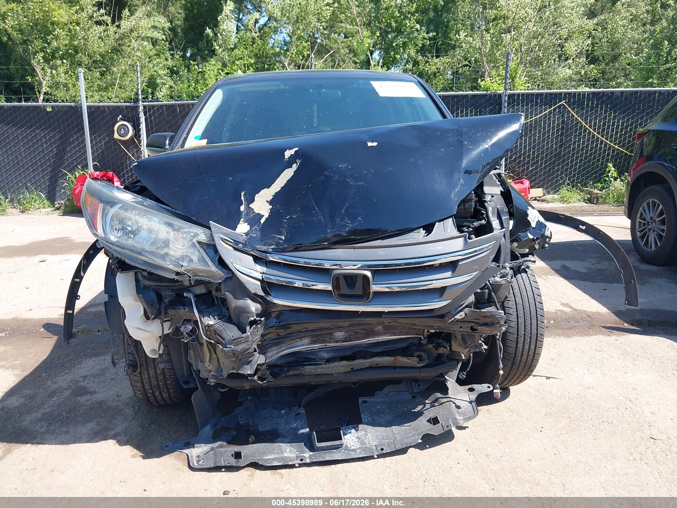 2013 Honda Cr-v Ex Black vin: 2HKRM4H50DH686424
