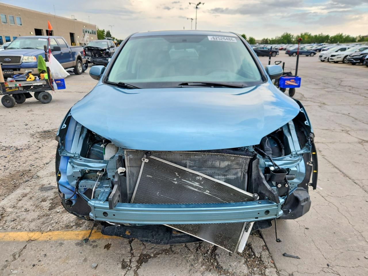 2013 Honda Cr-v Ex Teal vin: 2HKRM4H50DH689839