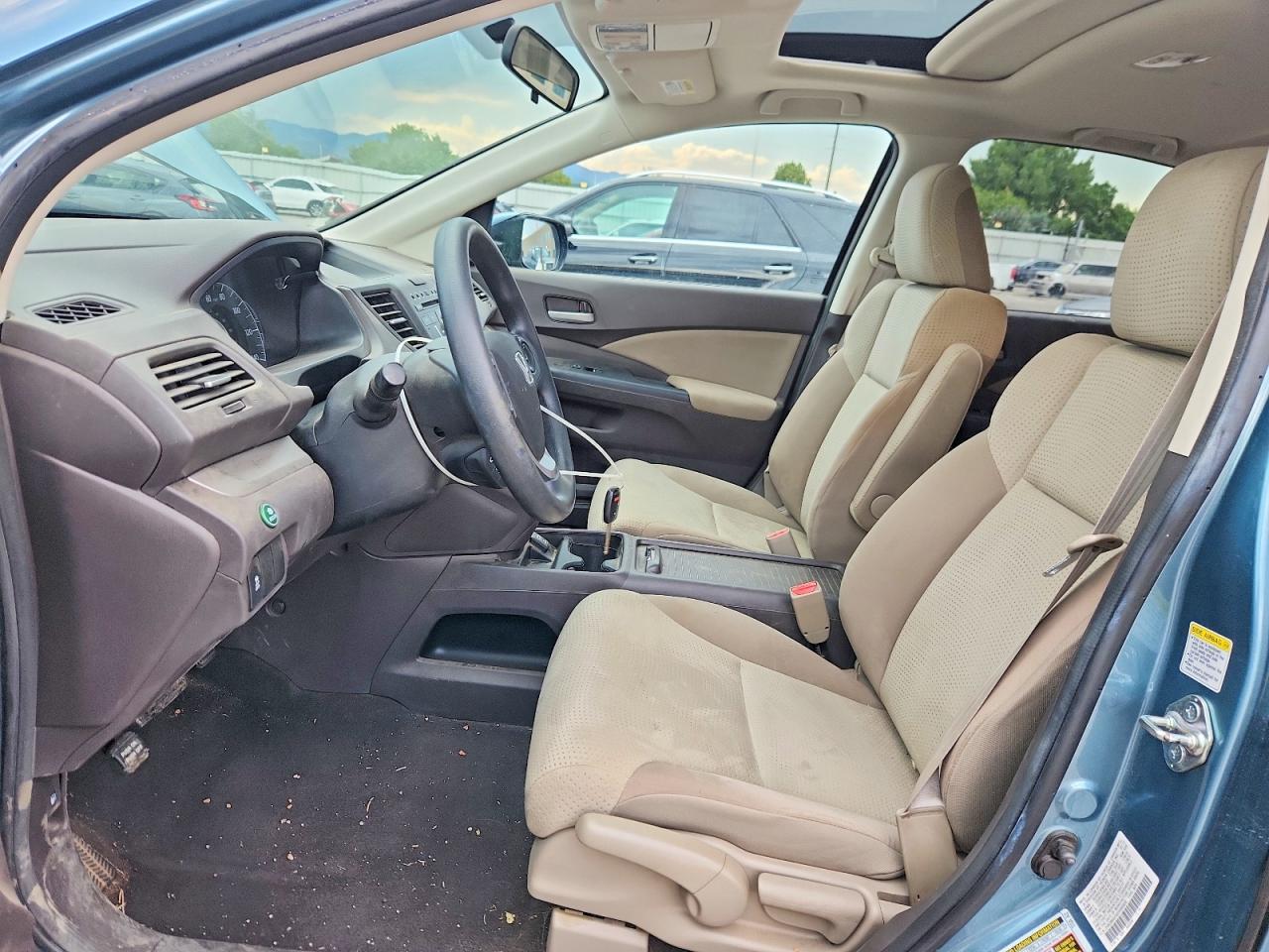 2013 Honda Cr-v Ex Teal vin: 2HKRM4H50DH689839